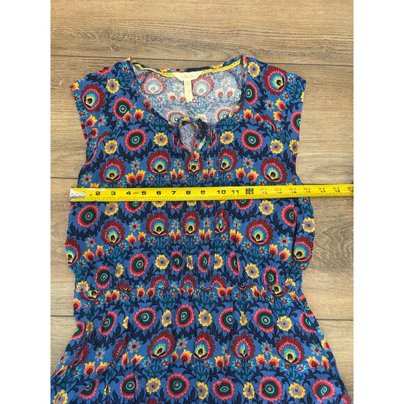 Matilda Jane Womens Splendid A Line Dress Size Large Floral Whimsical Sleeveless - Picture 7 of 8